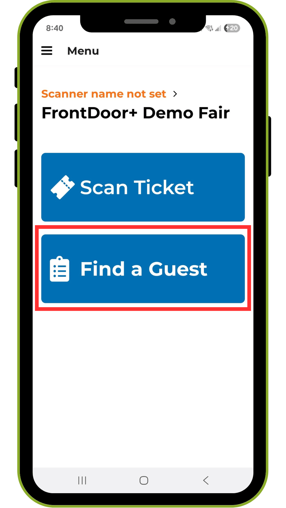 Csan Code For A Ticket 📱 How to Scan Tickets Using the FrontDoor+ Scanner App